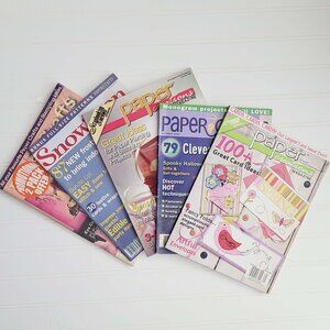Paper Crafts Magazine Bundle Paper Creations Australian Paper Crafts 6 Books